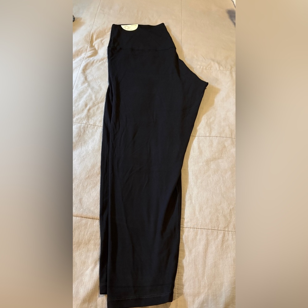 Aerie Real Me Black 7/8 High Rise  Leggings - 2 Pairs